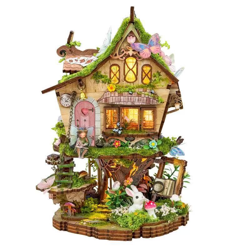 Rowan's Treehouse 3D Wooden Puzzle