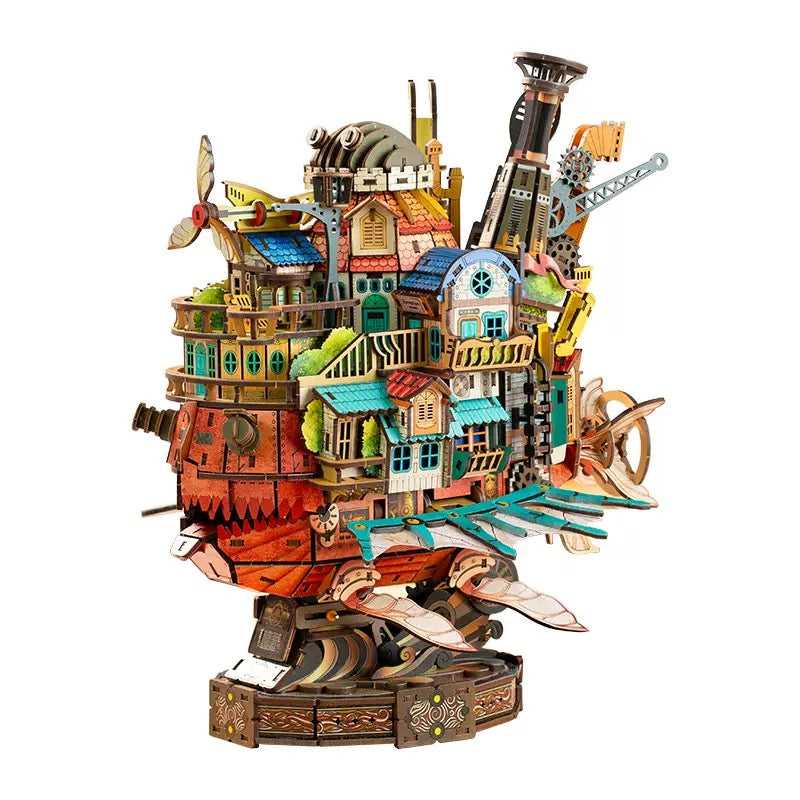 Traveling Castle 3D Wooden Puzzle – wewowood