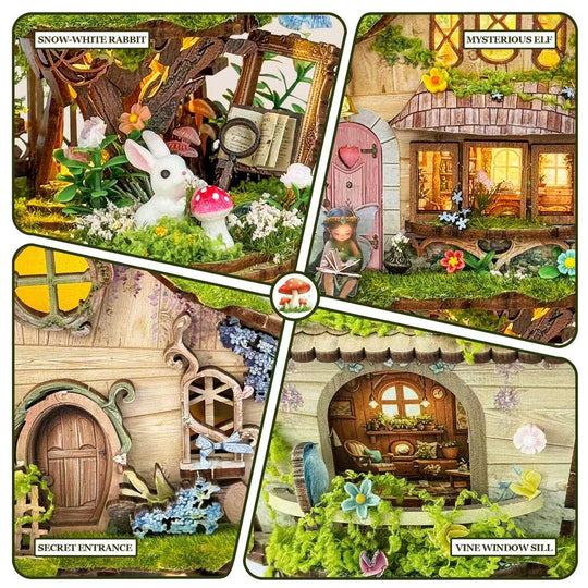 Rowan's Treehouse 3D Wooden Puzzle