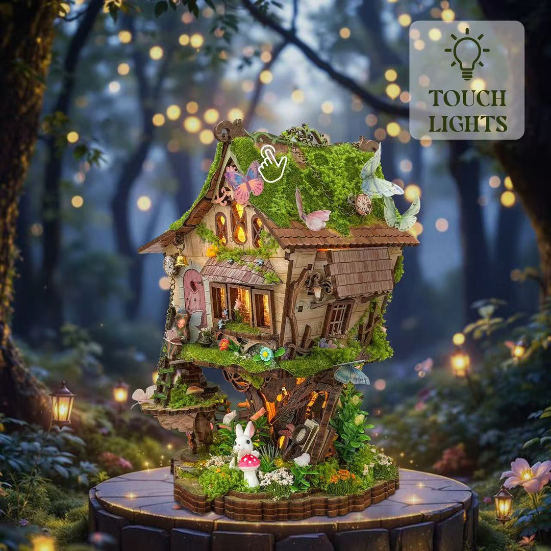 Rowan's Treehouse 3D Wooden Puzzle