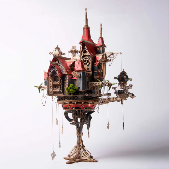 Fantasy Steam Castle 3D Wooden Puzzle