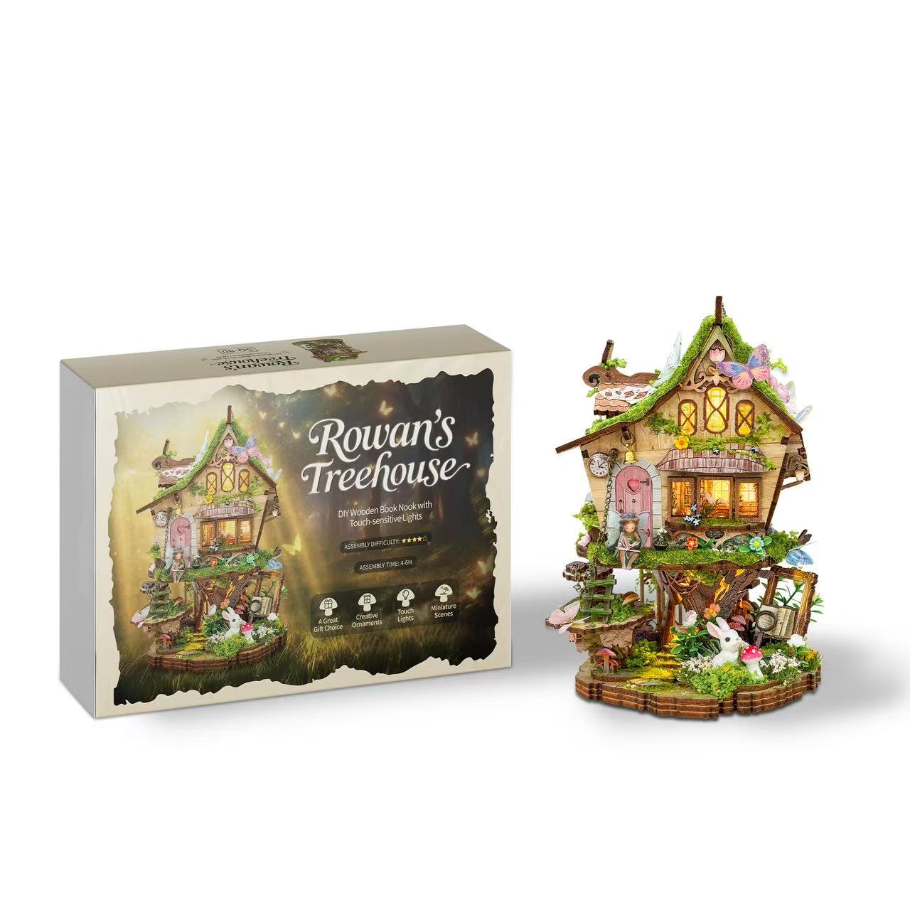 Rowan's Treehouse 3D Wooden Puzzle – wewowood