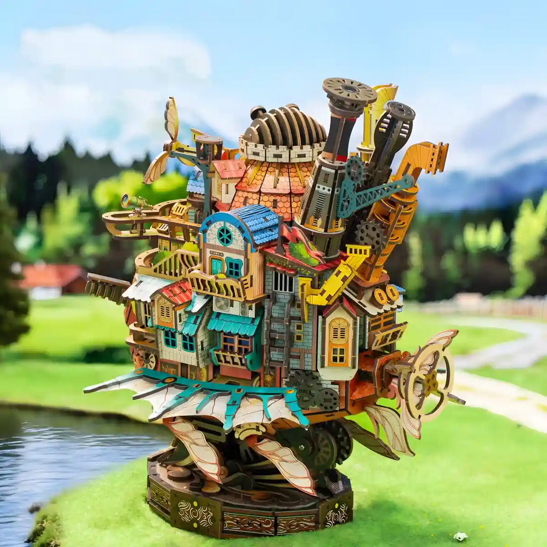 Traveling Castle 3D Wooden Puzzle