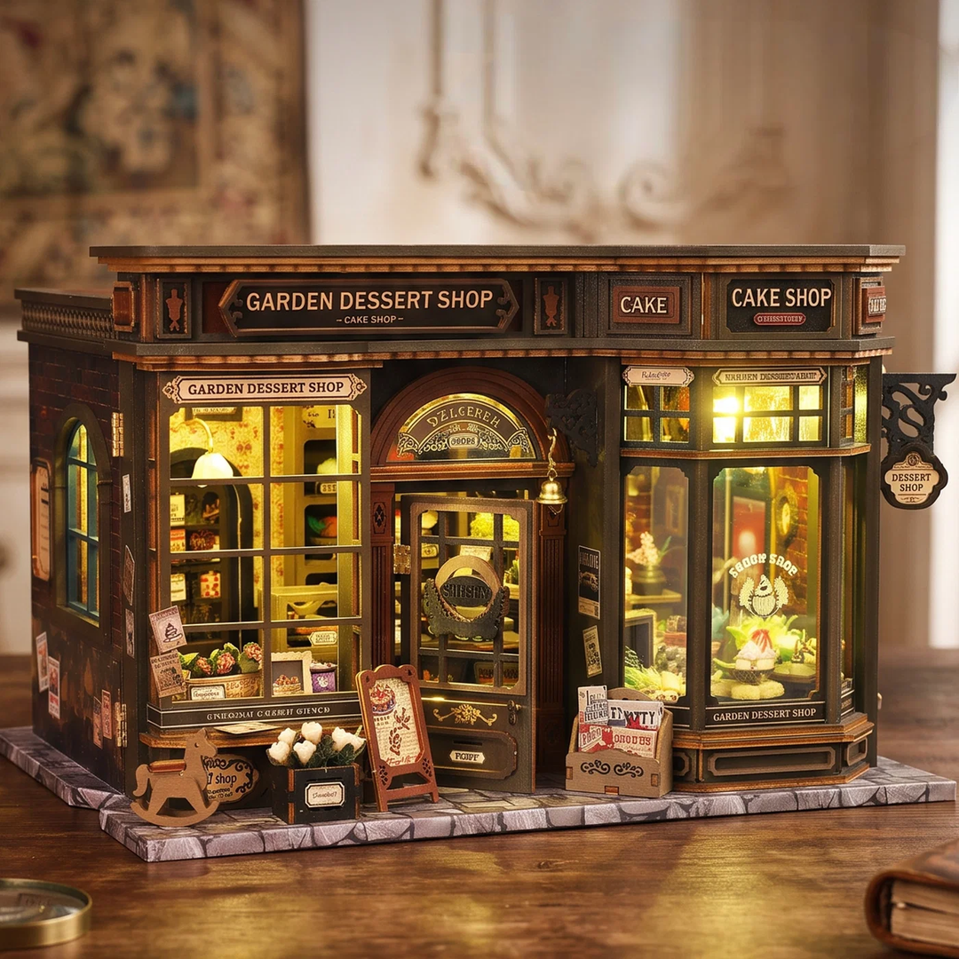 Garden Dessert Shop DIY Miniature House
