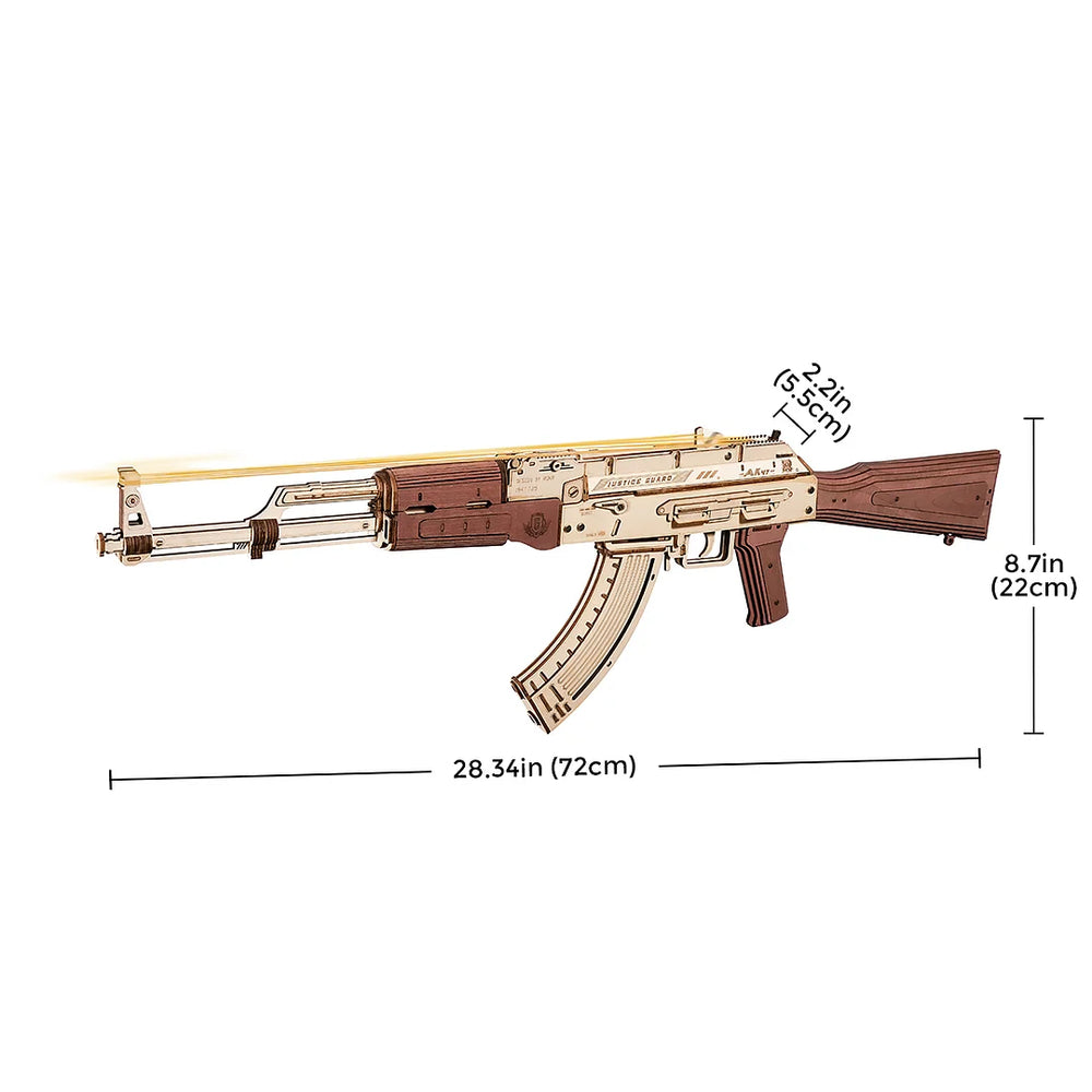 AK-47 3d Wooden Gun Puzzles