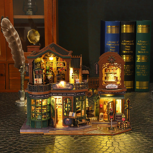 Twilight Book City DIY Miniature House