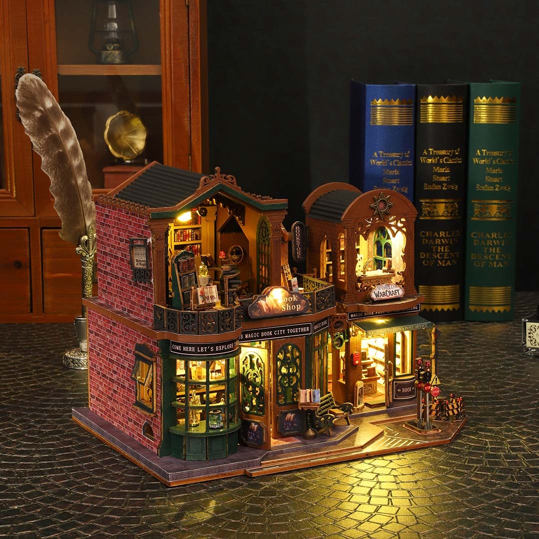 Twilight Book City DIY Miniature House