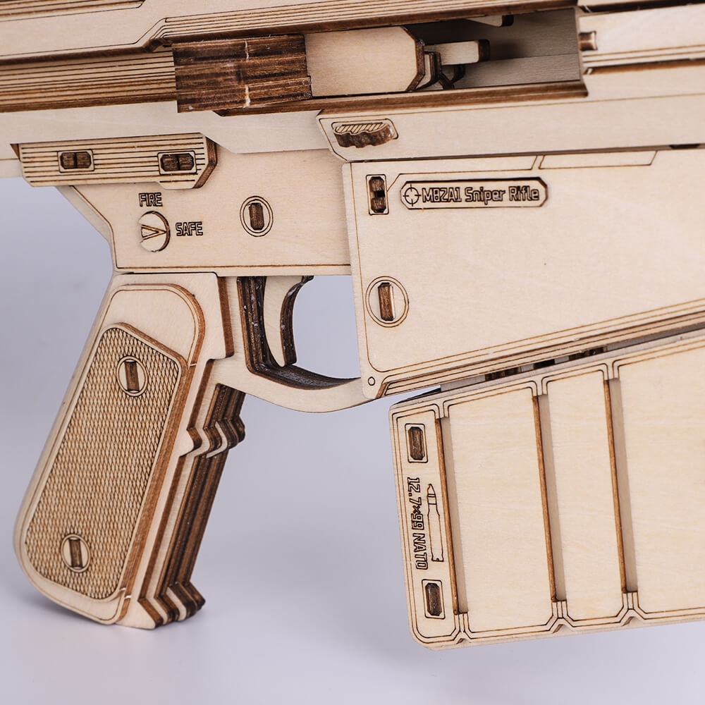 Barrett M82A1 3D Wooden Puzzle