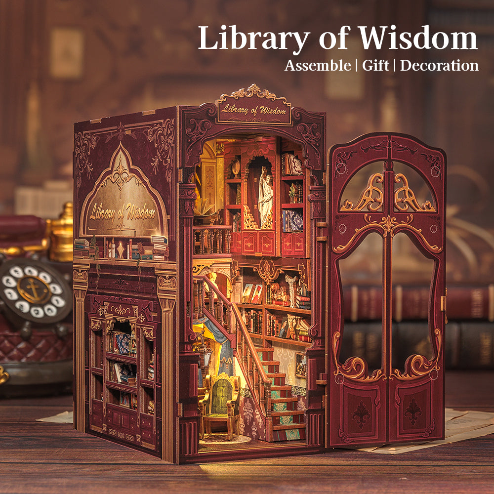 Library of Wisdom DIY Book Nook Kit