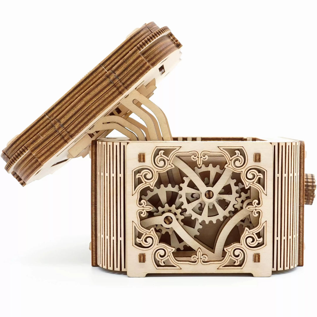 Secret Jewelry Box 3D Wooden Puzzle