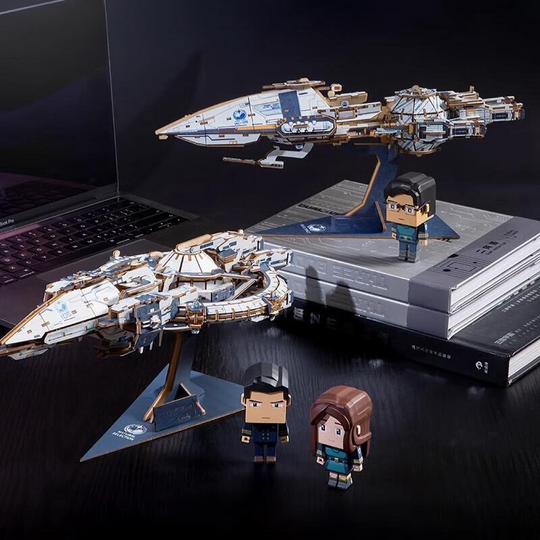 Tristar Spaceship 3D Wooden Puzzle
