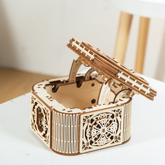 Secret Jewelry Box 3D Wooden Puzzle