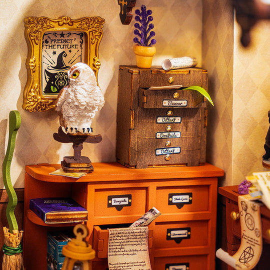 The Magic Study DIY Miniature House