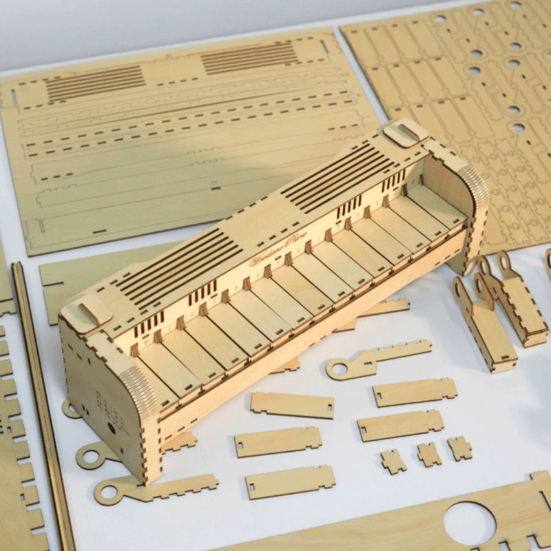 Playable Piano 3D Wooden Puzzle