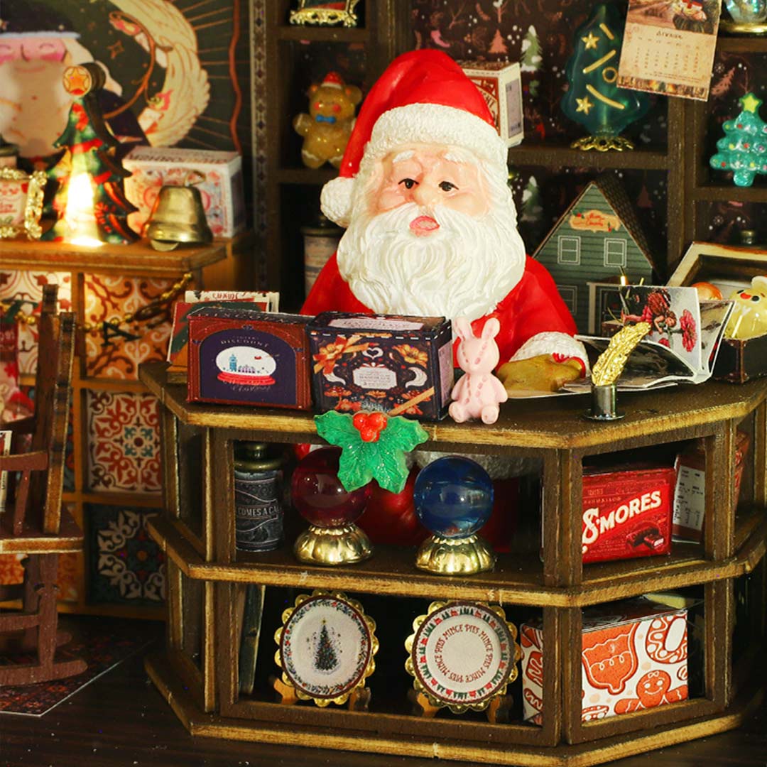 Christmas Wonderland DIY Miniature Dollhouse Kit – wewowood