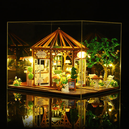 Café Flower Room Miniature House