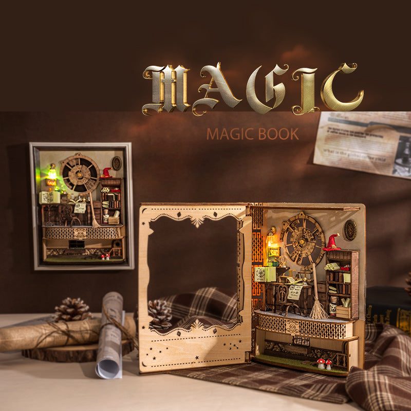 Magic Book DIY Book Nook