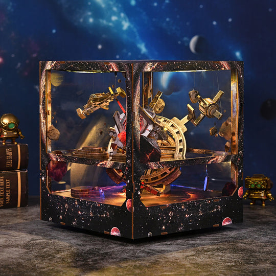 Nebula Wanderer DIY Book Nook Kit