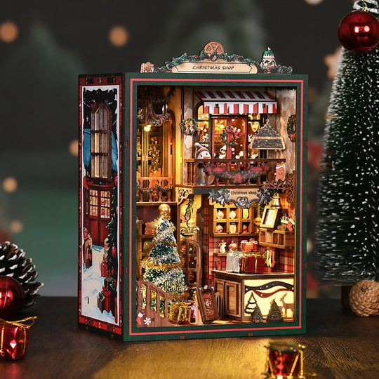 Christmas Shop DIY Book Nook Kit