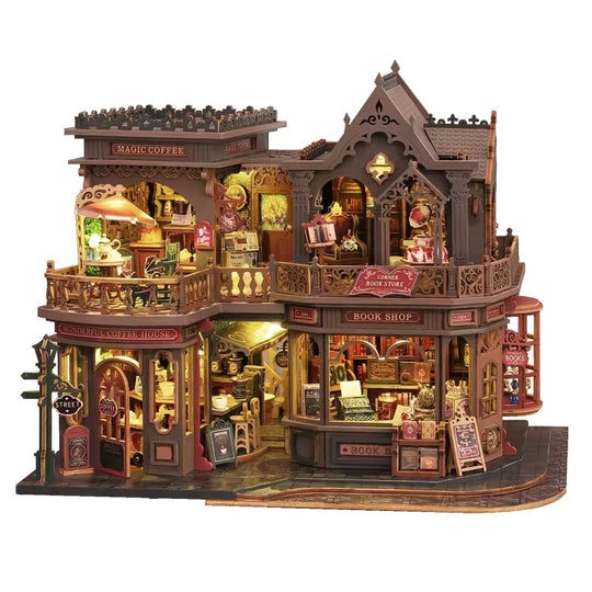 Letter Coffee DIY Miniature House