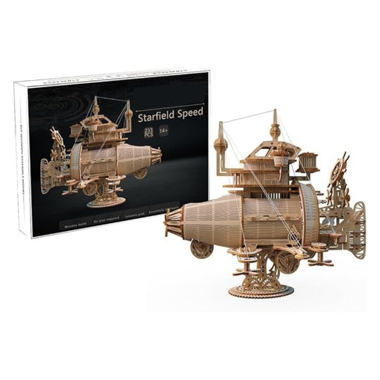 Starfield Speed 3D Wooden Puzzle