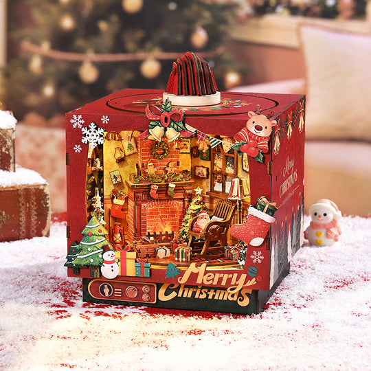 Christmas Triple Scene DIY Book Nook Kit
