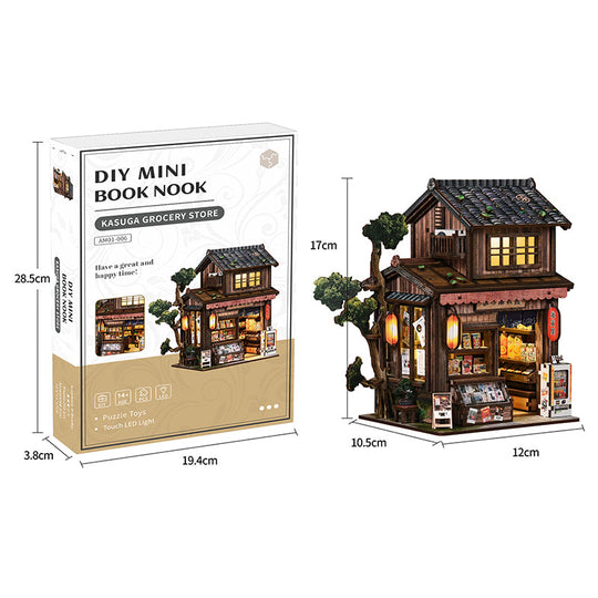 Kasuga grocery store DIY Book Nook Kit