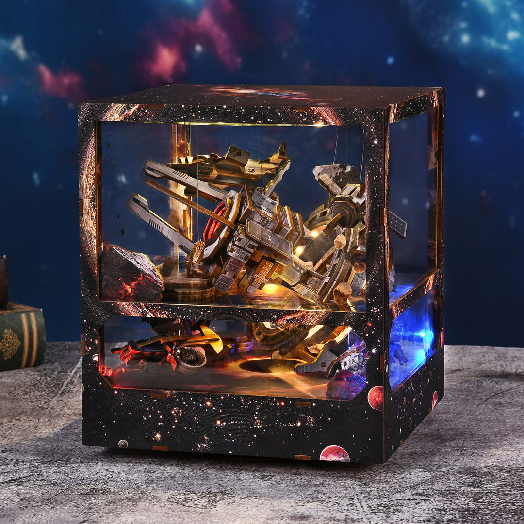Nebula Wanderer DIY Book Nook Kit