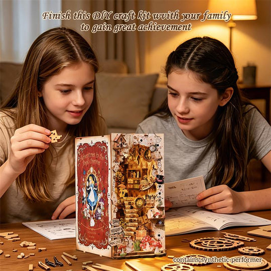 Adventures In the Book Crevices DIY Book Nook Kit