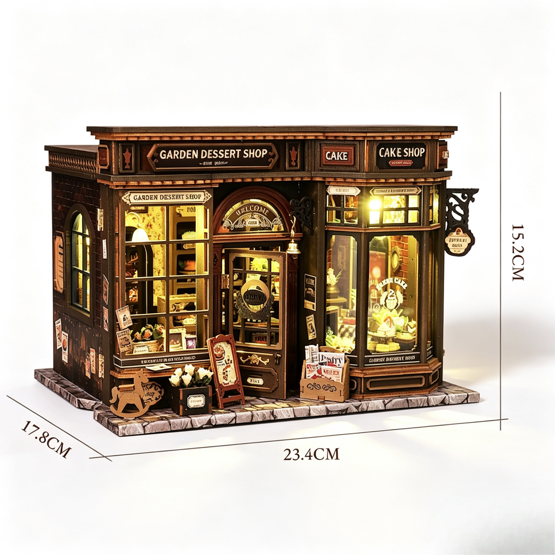 Garden Dessert Shop DIY Miniature House