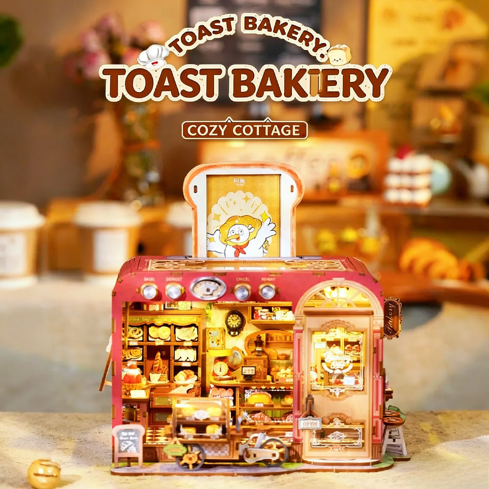 Toast Bakery 3D Wooden Puzzle