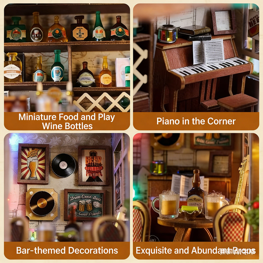 Vanchey Tavern DIY Miniature House Kit