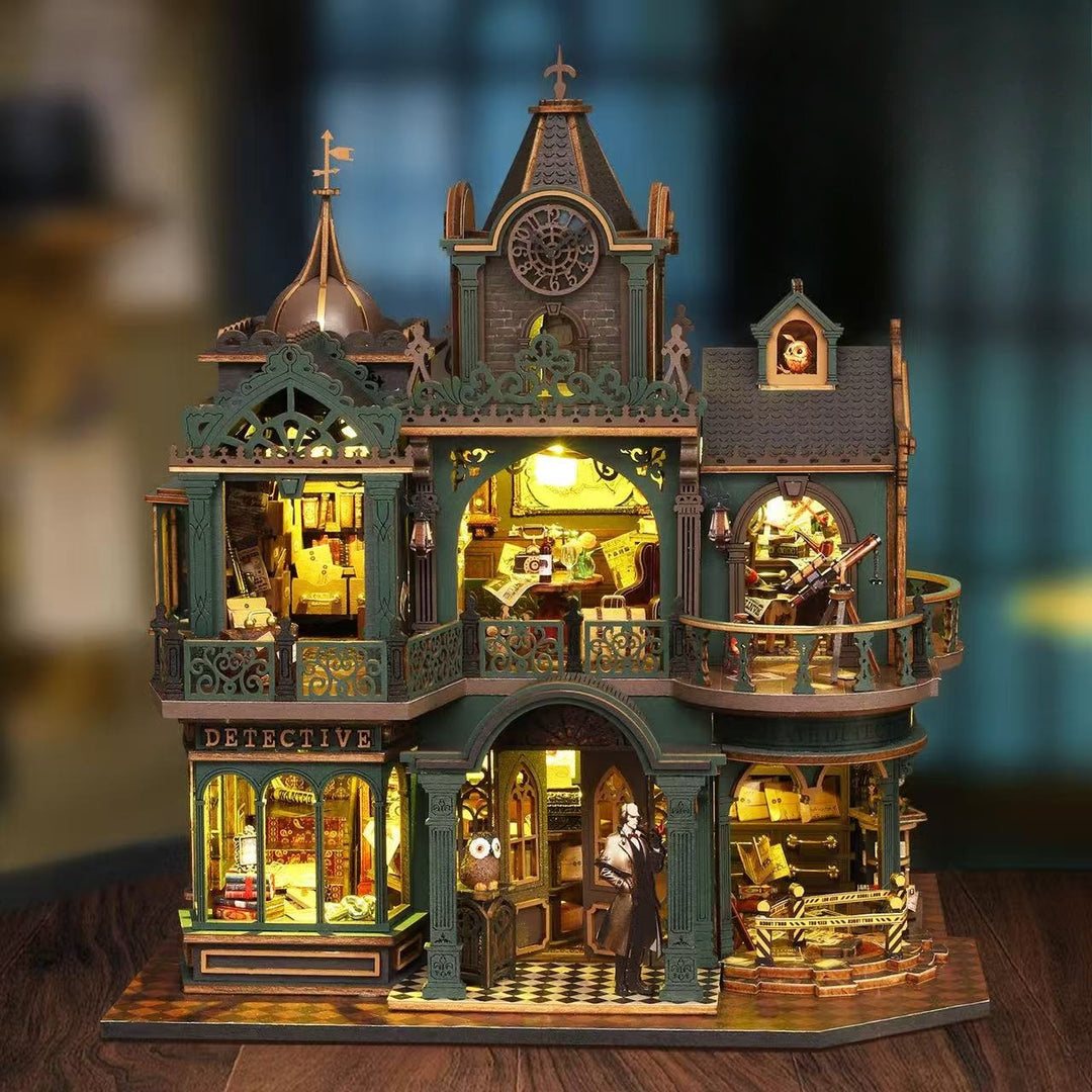Wewowood Green Detective Agency DIY Miniature House