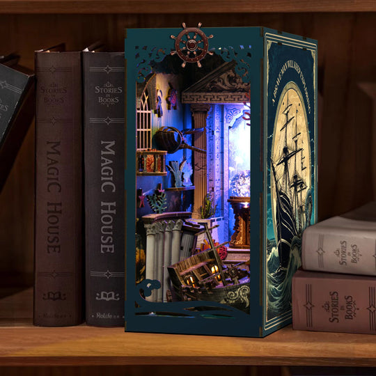 Riddle on the Seabed DIY Book Nook Kit