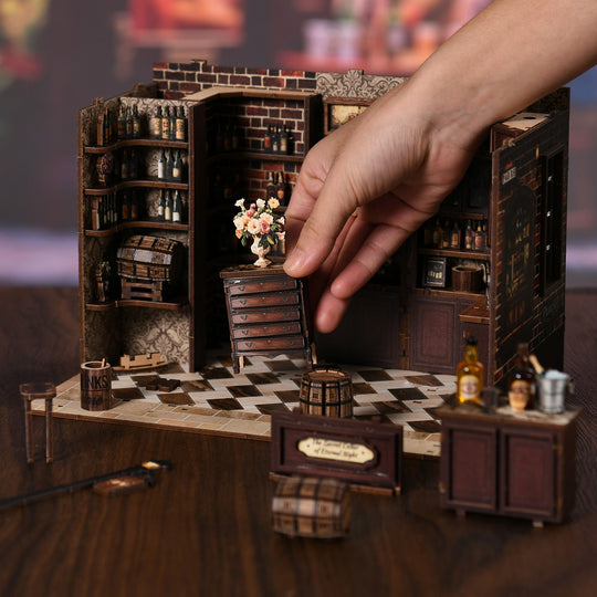 Corner Tavern DIY Miniature House Kit