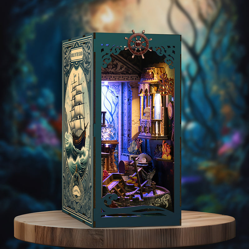 Riddle on the Seabed DIY Book Nook Kit