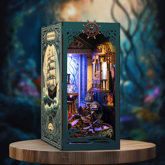 Riddle on the Seabed DIY Book Nook Kit