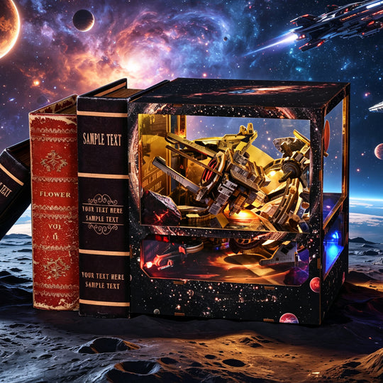 Nebula Wanderer DIY Book Nook Kit