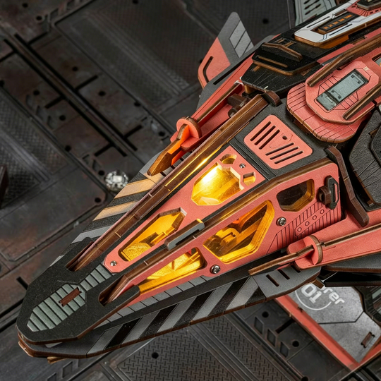Wewowood Explorer01 Starship 3D Wooden Puzzle