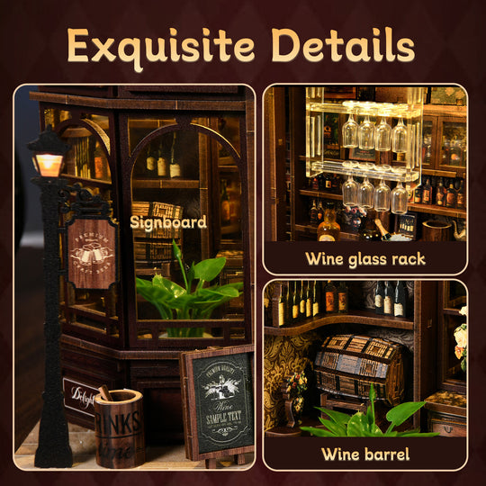 Corner Tavern DIY Miniature House Kit