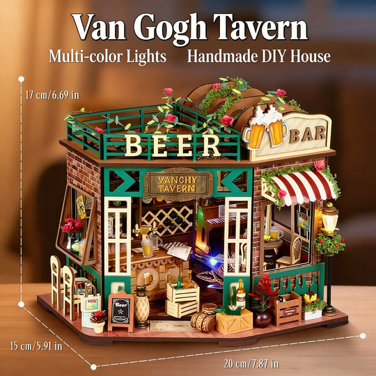 Vanchey Tavern DIY Miniature House Kit