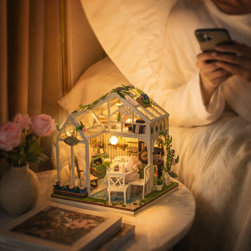 Floral Retreat DIY Miniature House Kit