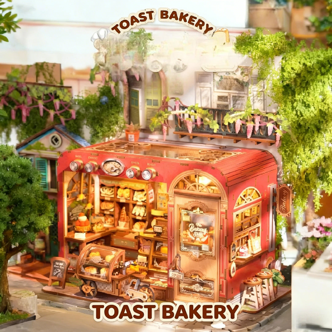 Toast Bakery 3D Wooden Puzzle