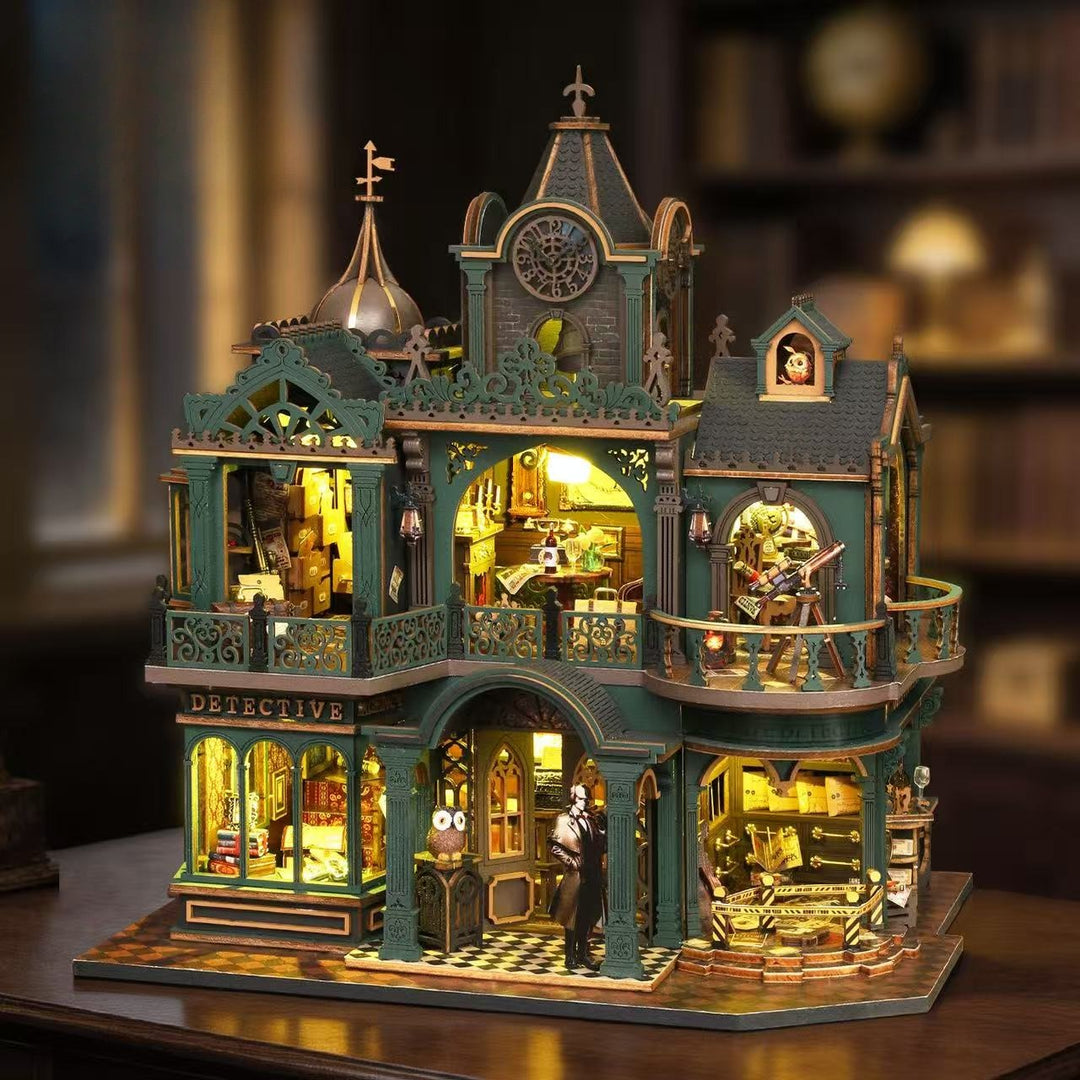 Wewowood Green Detective Agency DIY Miniature House