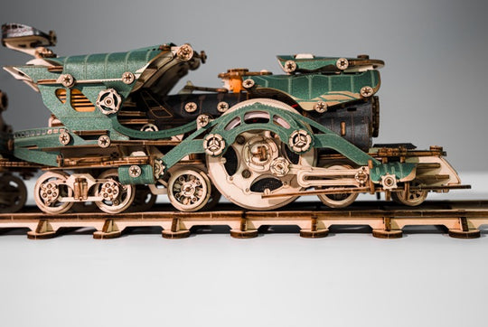 Steampunk Mechanical Gear Train Wooden Model Kit – wewowood