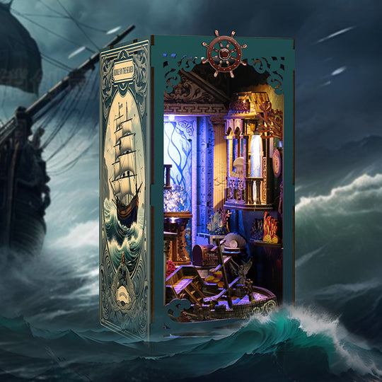 Riddle on the Seabed DIY Book Nook Kit