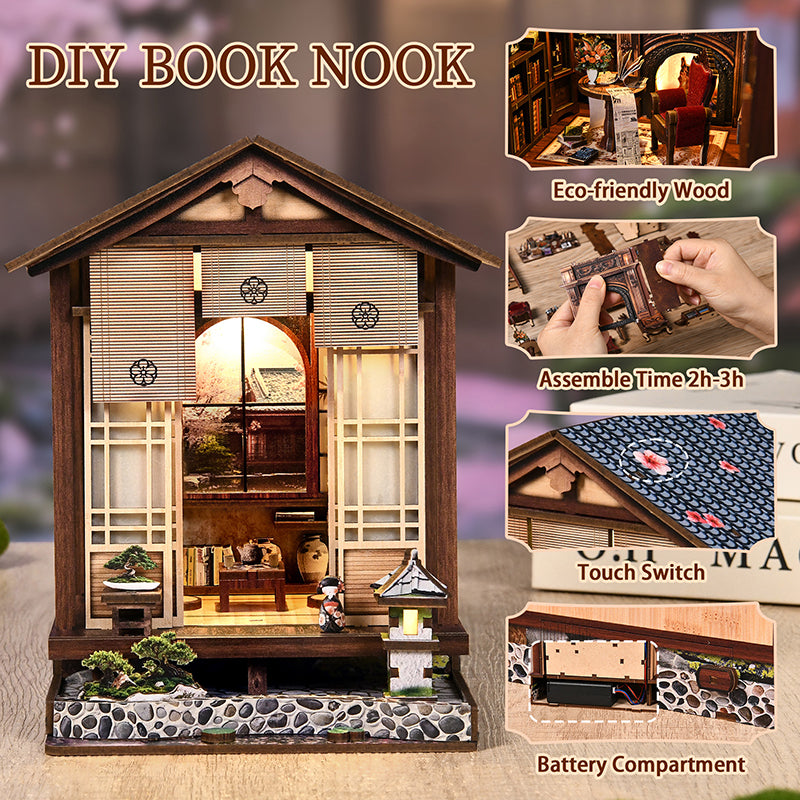 Moss-Lantern Harmony Garden DIY Book Nook Kit – wewowood