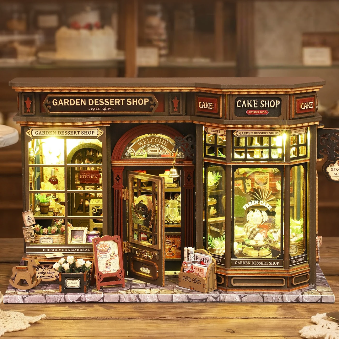 Garden Dessert Shop DIY Miniature House