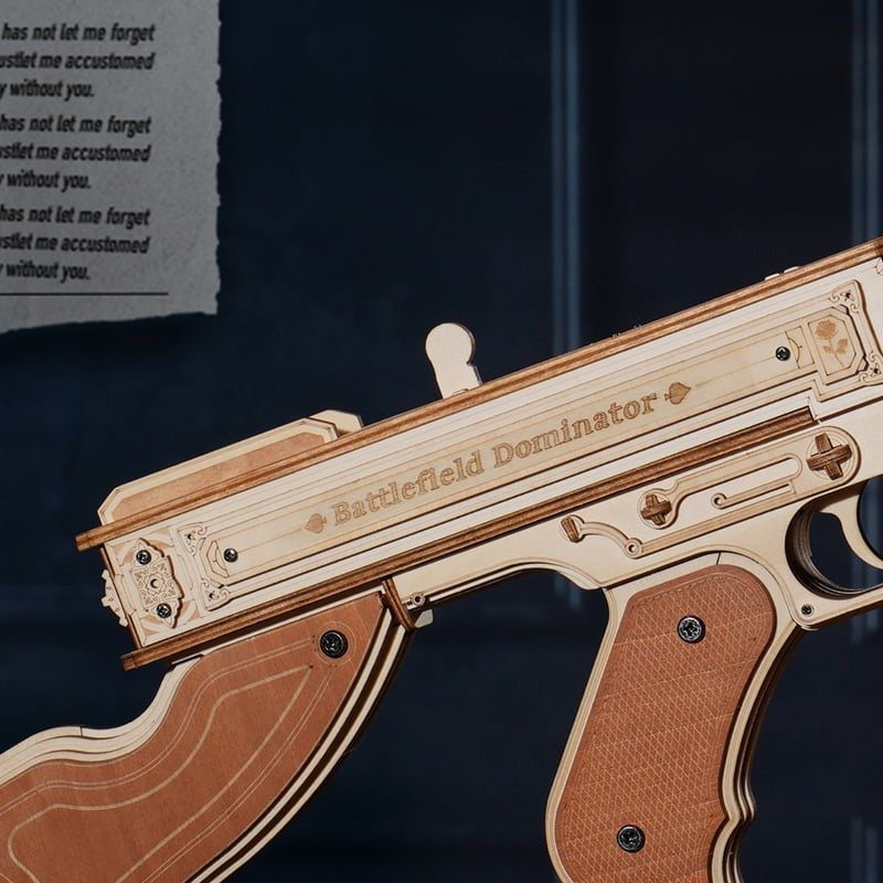 High-Precision Submachine Gun Model Kit