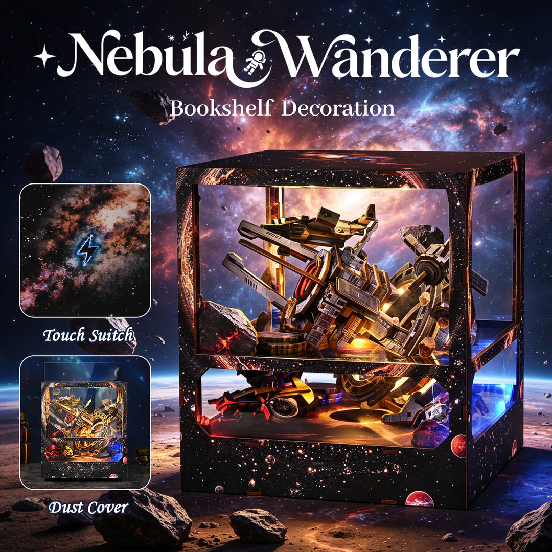 Nebula Wanderer DIY Book Nook Kit